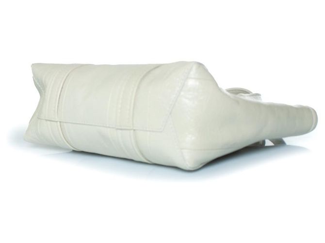 Balenciaga, piccola borsa shopper est-ovest Bianco - vista 5