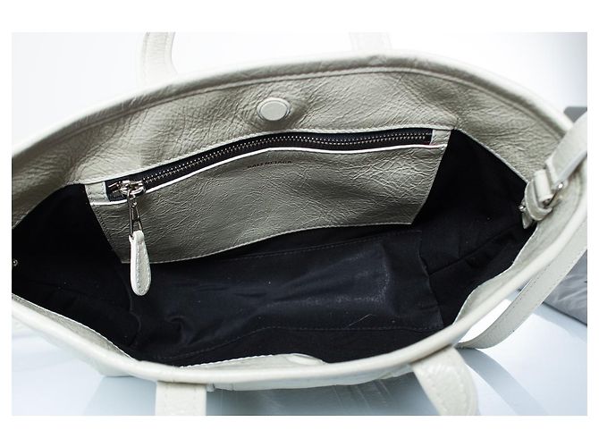 Balenciaga, piccola borsa shopper est-ovest Bianco - vista 9