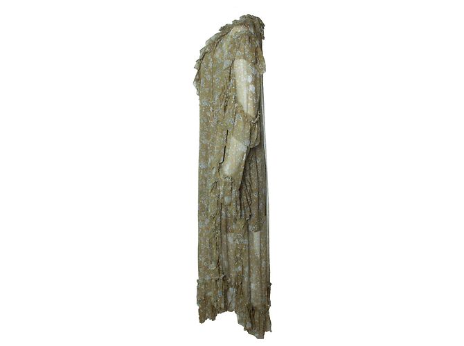 Autre Marque Vestido maxi estampado floral verde Riffle de Zimmermann - vista 2