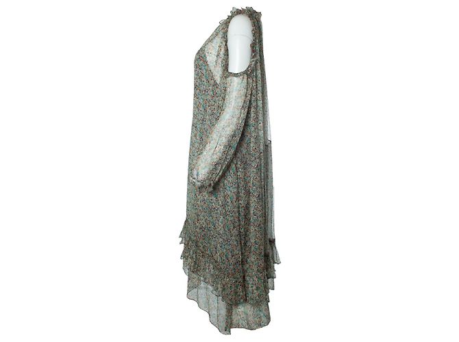 Vestido deluxe de seda con estampado de arrecife Zadig & Voltaire Multicolor - vista 2
