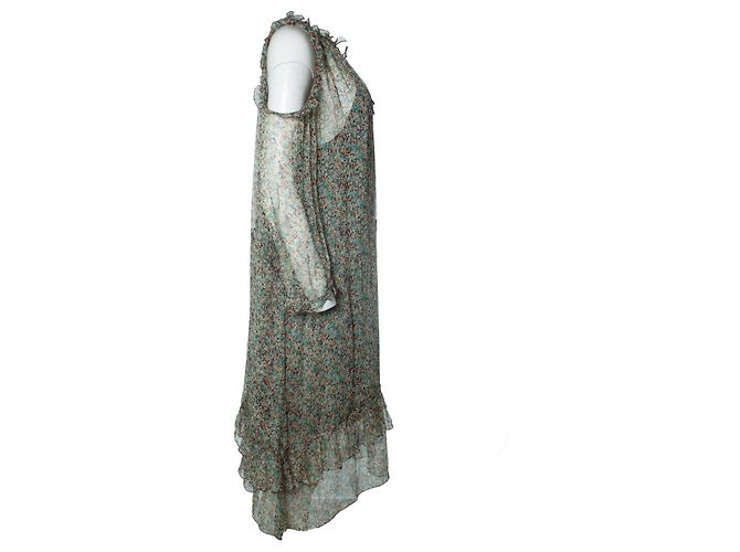 Vestido deluxe de seda con estampado de arrecife Zadig & Voltaire Multicolor - vista 4