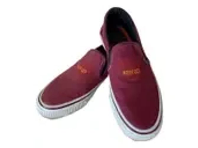 Sneakers Kenzo Rosso Scuro Cotone Bordò - vista 6