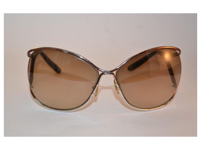Occhiali da sole Versace Marrone Oro D'oro - vista 2