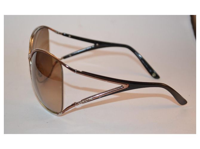 Occhiali da sole Versace Marrone Oro D'oro - vista 3