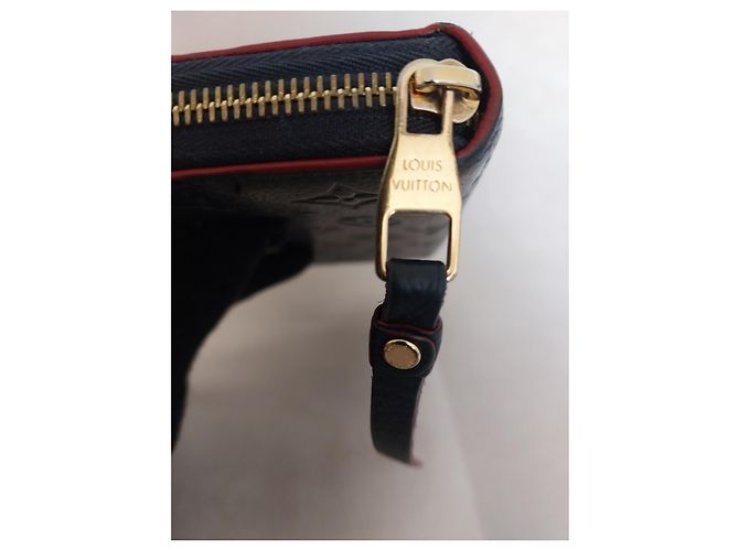 Zippy Geldbörse Monogram Empreinte Louis Vuitton Rot Marineblau Monogramm - Ansicht 10