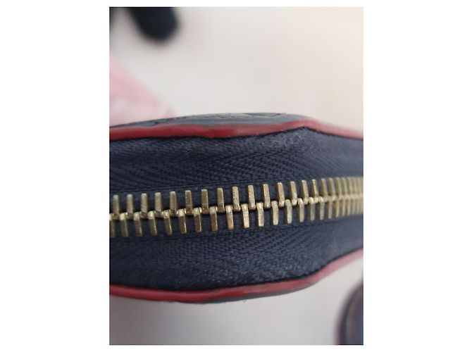 Zippy Geldbörse Monogram Empreinte Louis Vuitton Rot Marineblau Monogramm - Ansicht 15