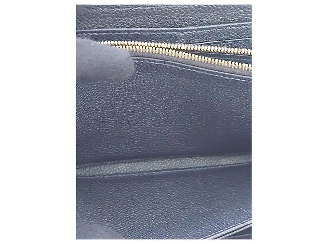 Zippy Geldbörse Monogram Empreinte Louis Vuitton Rot Marineblau Monogramm - Ansicht 21