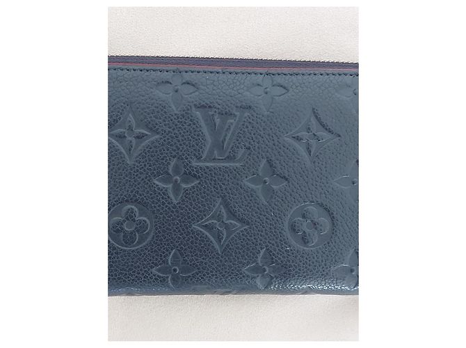 Zippy Geldbörse Monogram Empreinte Louis Vuitton Rot Marineblau Monogramm - Ansicht 3