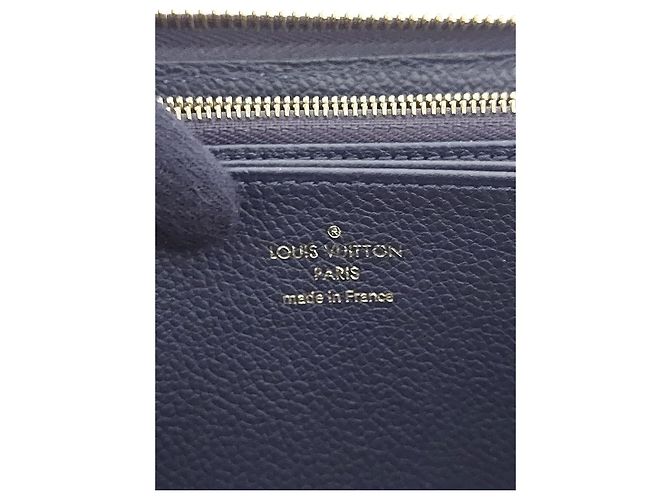 Zippy Geldbörse Monogram Empreinte Louis Vuitton Rot Marineblau Monogramm - Ansicht 8