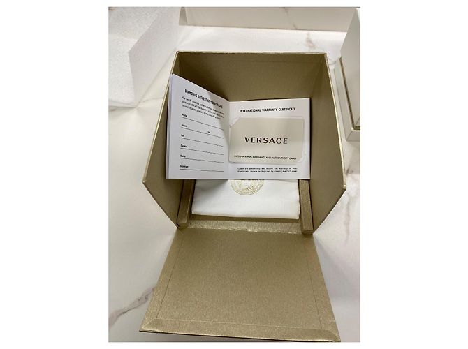 Relógio Versace Geo Aço Preto 45mm - vista 3