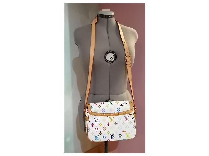 Louis Vuitton Sologne M.Multi.Weiß original Mehrfarben - Ansicht 4