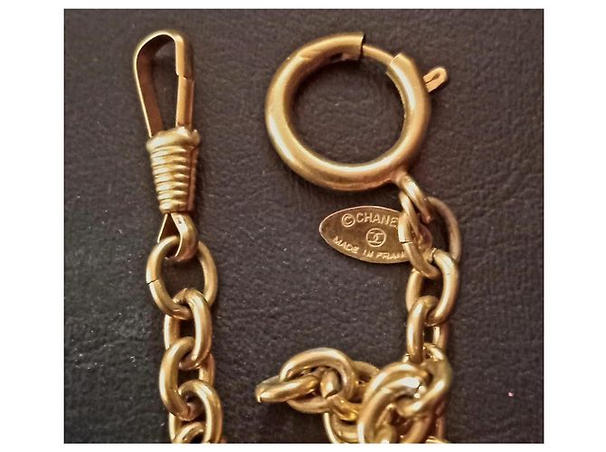 Collana Chanel Coco Mark placcata oro D'oro - vista 5