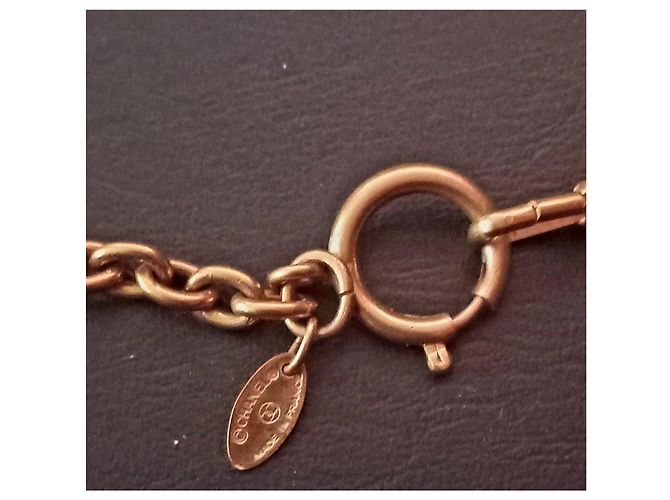 Collana Chanel Coco Mark placcata oro D'oro - vista 6