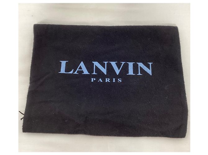Sneakers Lanvin Runners DS in suede nero e pelle - vista 16