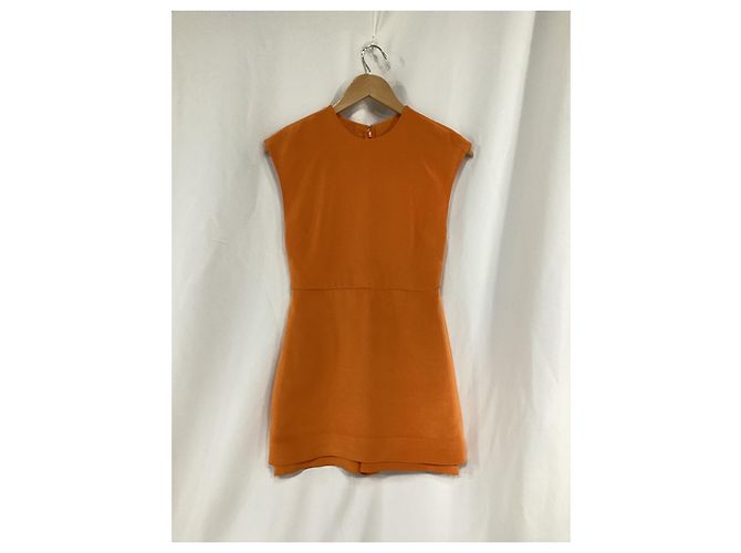 Monos de algodón naranja Valentino Garavani con cuello redondo - vista 5