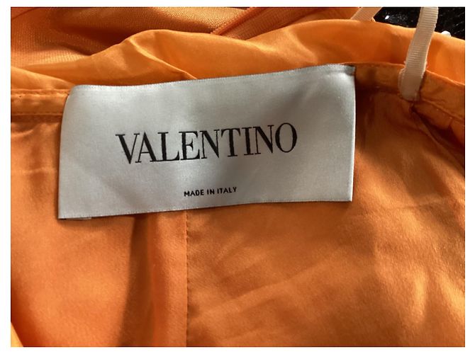 Monos de algodón naranja Valentino Garavani con cuello redondo - vista 7