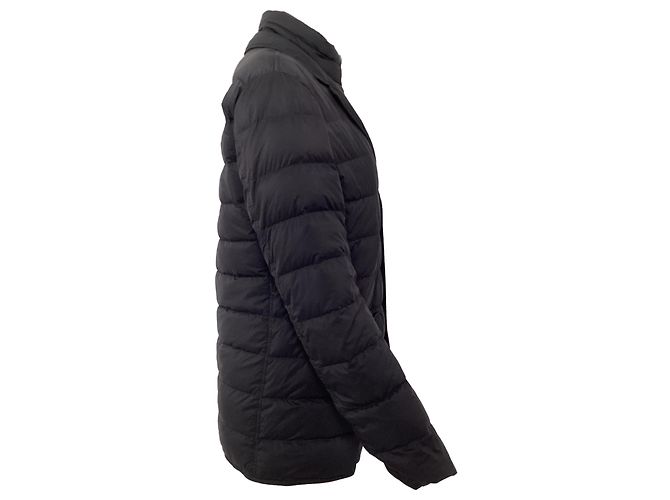 Herno Legend Down Blazer with Removable Bib in Black Polyamide - view 3