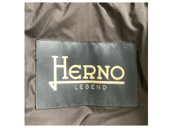 Herno Legend Down Blazer with Removable Bib in Black Polyamide - view 5