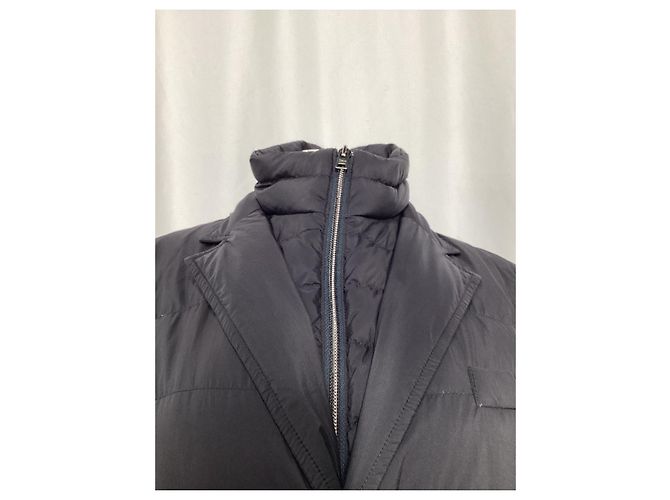 Herno Legend Down Blazer with Removable Bib in Black Polyamide - view 8
