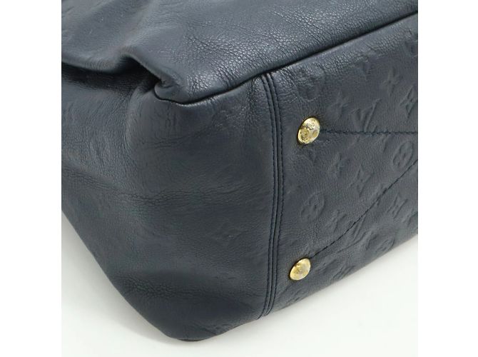 Borsa Tote Artsy MM in Monogram Empreinte Louis Vuitton Blu navy - vista 4