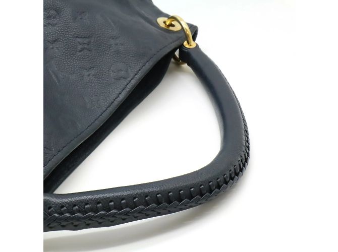 Borsa Tote Artsy MM in Monogram Empreinte Louis Vuitton Blu navy - vista 5