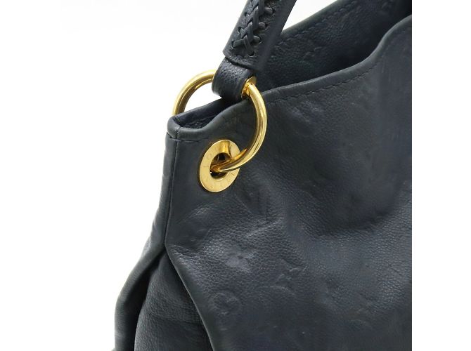 Borsa Tote Artsy MM in Monogram Empreinte Louis Vuitton Blu navy - vista 6
