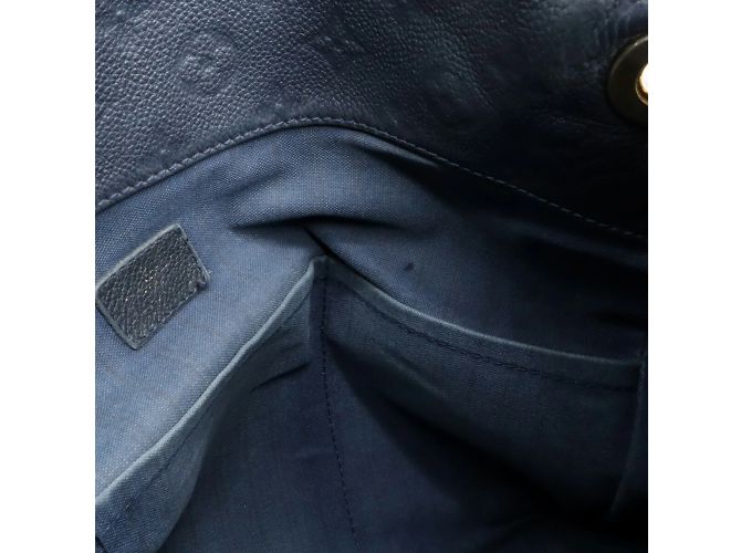 Borsa Tote Artsy MM in Monogram Empreinte Louis Vuitton Blu navy - vista 8