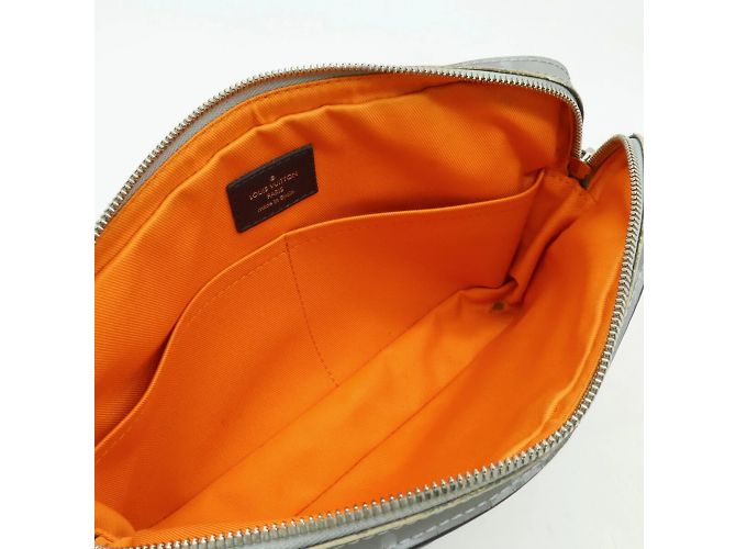 Borsa a Spalla Satellite Alpha Monogramma Louis Vuitton Grigio Blu navy - vista 6