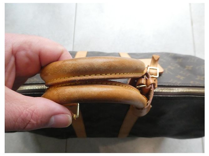 Abbesses Borsa da viaggio Louis Vuitton Keepall 45 Monogram Marrone - vista 2