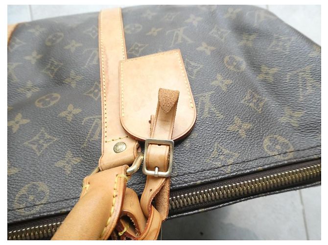 Abbesses Borsa da viaggio Louis Vuitton Keepall 45 Monogram Marrone - vista 3