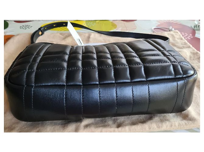 Borsa a tracolla Burberry Lola in pelle nera Nero - vista 6