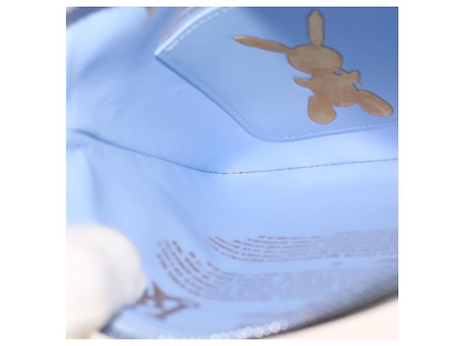 LOUIS VUITTON Masters Collection Pochette Pla Van Gogh Pouch M64620 Auth 108116S Blu - vista 20
