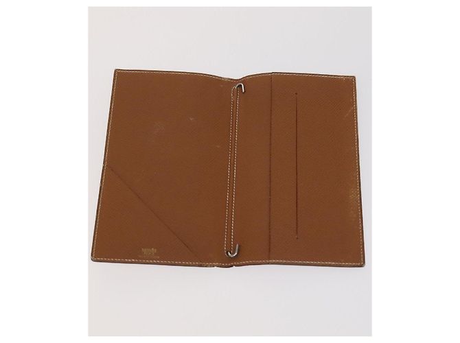 Hermès HERMES Day Planner Cover Leather 3Set Black Brown gray Auth bs21520 - view 18