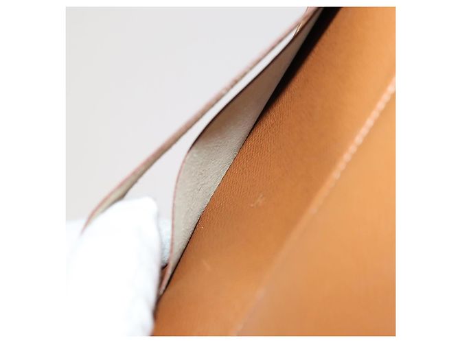 Hermès HERMES Day Planner Cover Leather 3Set Black Brown gray Auth bs21520 - view 19