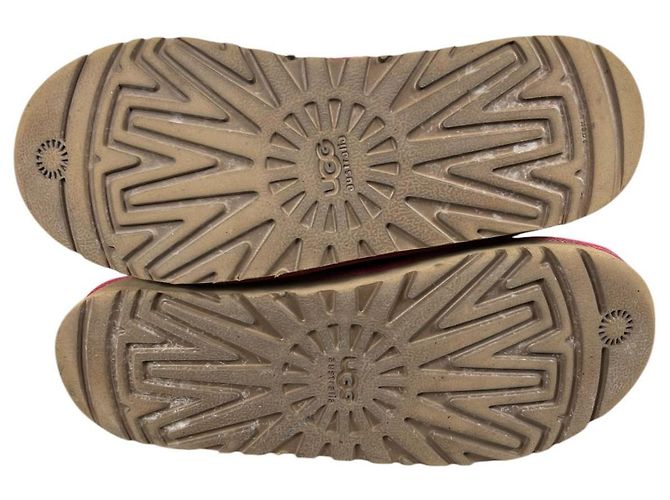 Ugg Australia Strickstiefel dunkelrot Bordeaux - Ansicht 6