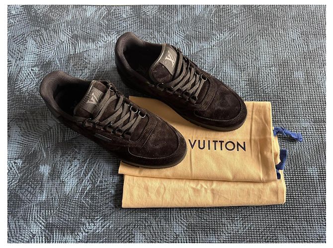 Baskets LV Trainer Uniform Louis Vuitton taille 41 Noir - vue 5