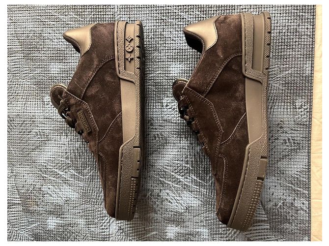 Baskets LV Trainer Uniform Louis Vuitton taille 41 Noir - vue 6
