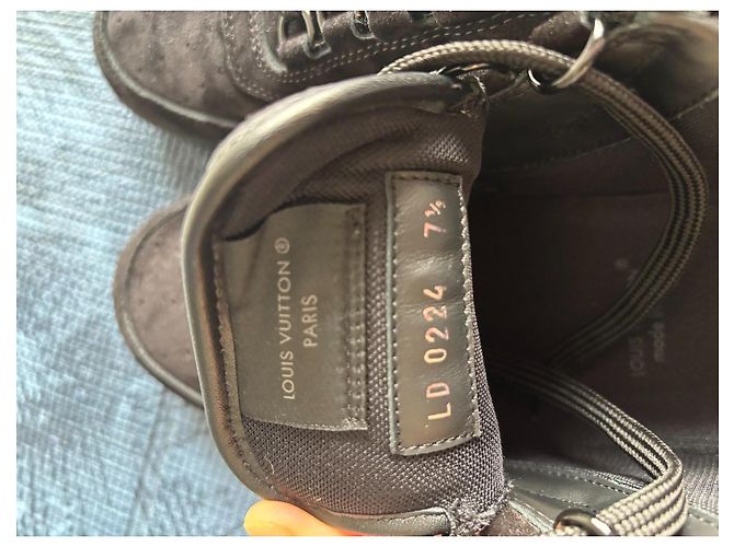 Baskets LV Trainer Uniform Louis Vuitton taille 41 Noir - vue 7