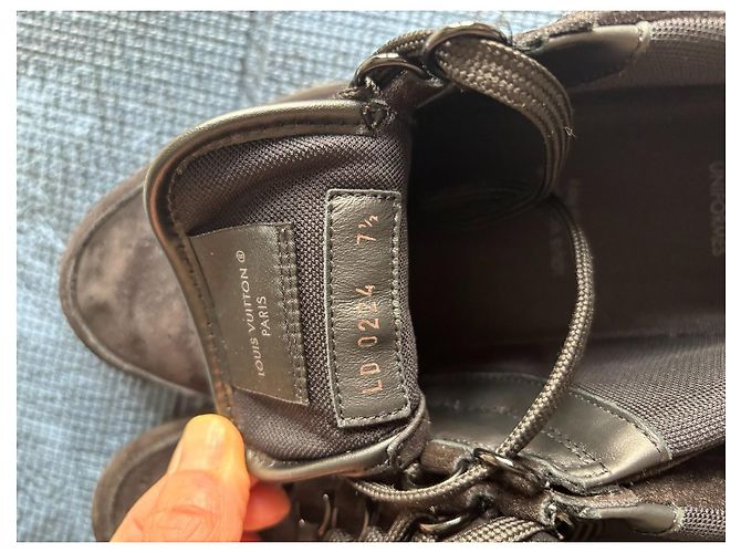Baskets LV Trainer Uniform Louis Vuitton taille 41 Noir - vue 8