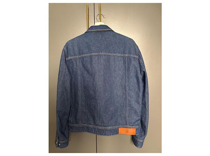 Carolina Herrera Jeansjacke Größe M Blau - Ansicht 2