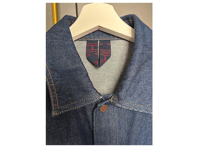 Carolina Herrera Jeansjacke Größe M Blau - Ansicht 3
