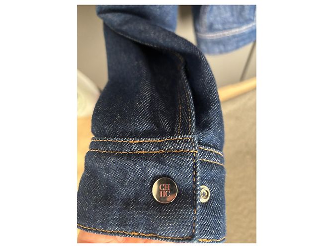 Carolina Herrera Jeansjacke Größe M Blau - Ansicht 4