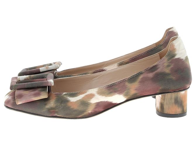 Tacchi DIOR T.EU 37 Tessuto Cachi - vista 3