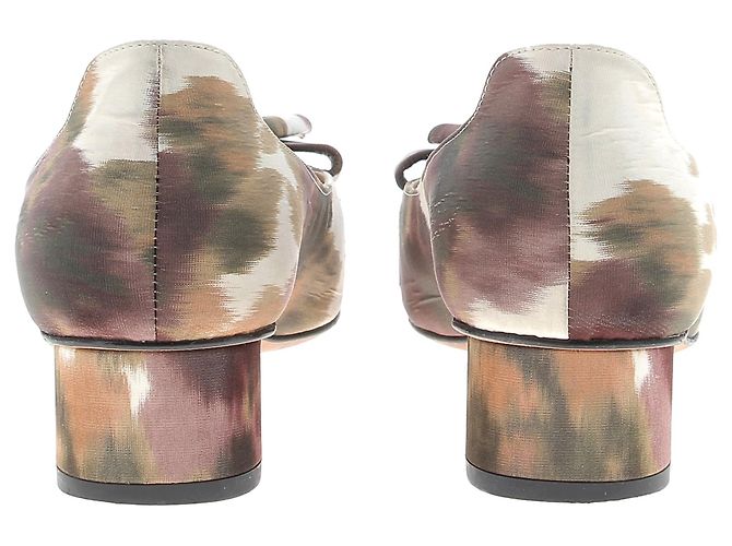 Tacchi DIOR T.EU 37 Tessuto Cachi - vista 5