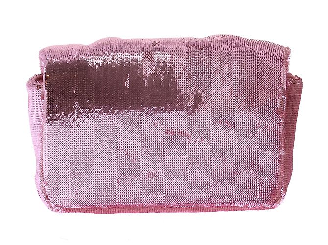 ROGER VIVIER Borse T. Glitter Rosa - vista 2