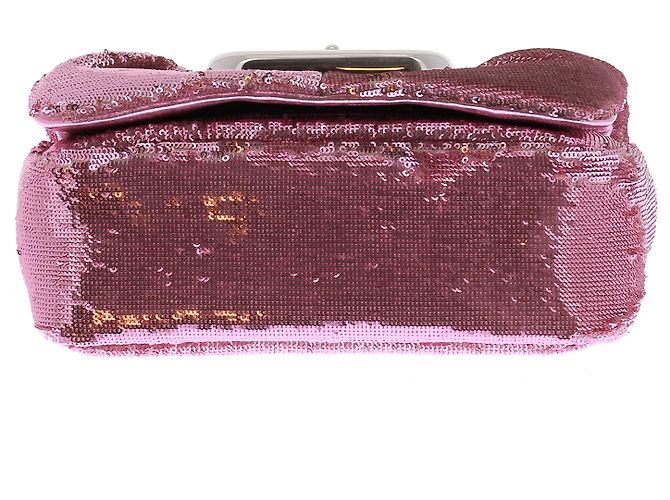ROGER VIVIER Borse T. Glitter Rosa - vista 5