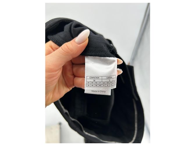 Autre Marque Hose REMAIN BIGER CHRISTENSEN T.FR 38 Polyester Schwarz - Ansicht 4