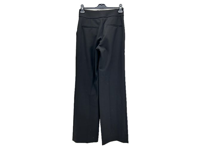 Frame Denim FRAME Hose T.US 4 Polyester Schwarz - Ansicht 2
