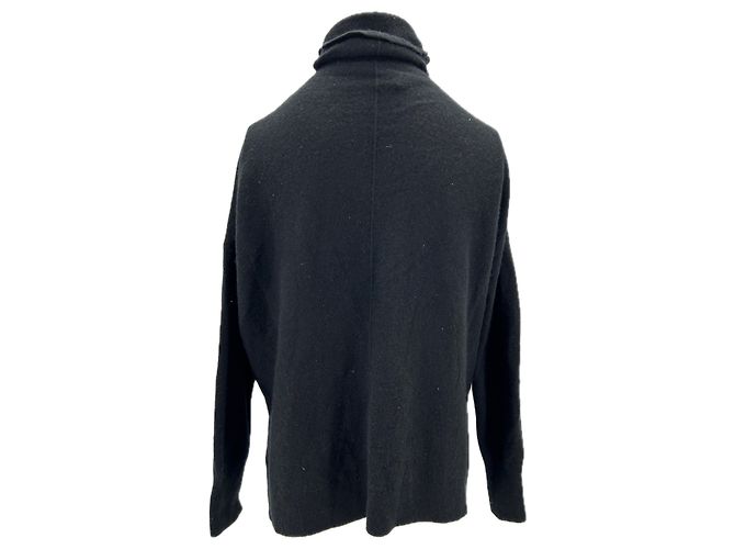 CLUB MONACO Strickwaren T.International XS Kaschmir Schwarz - Ansicht 2