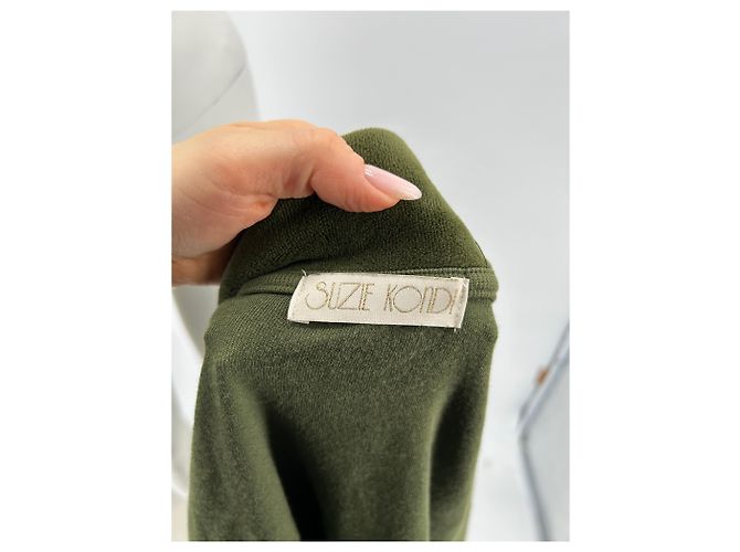 Autre Marque Chaquetas SUZIE KONDI T.International XS Algodón Caqui - vista 5